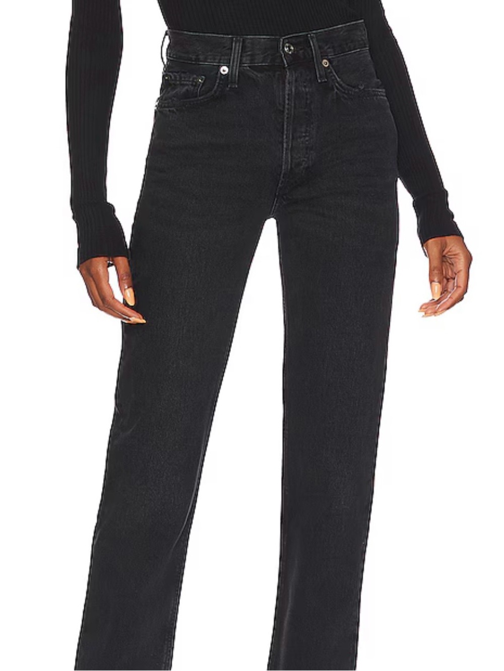 Agolde black jeans